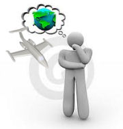 man thinking blog