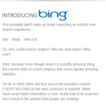 BING – Microsofts New Decision Engine