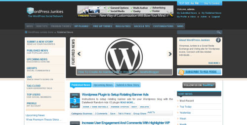 WordPress Social Network WPJ