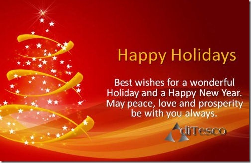 Happy Holidays DiTesco