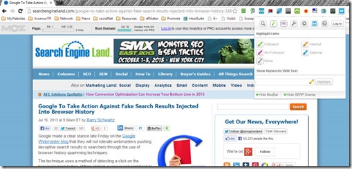 mozbar extension searchengineland