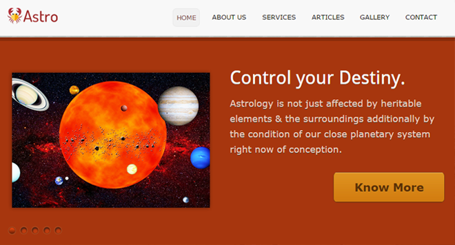 Astrologer WP Theme