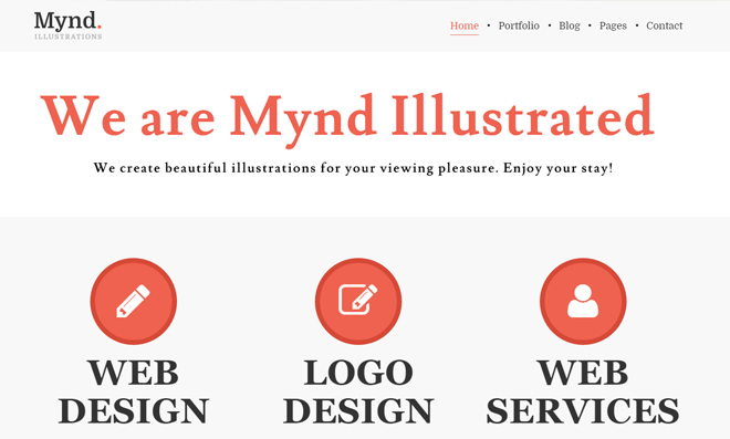 Mynd WordPress Theme