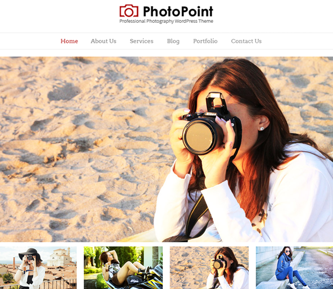 PhotoPoint WordPress Theme