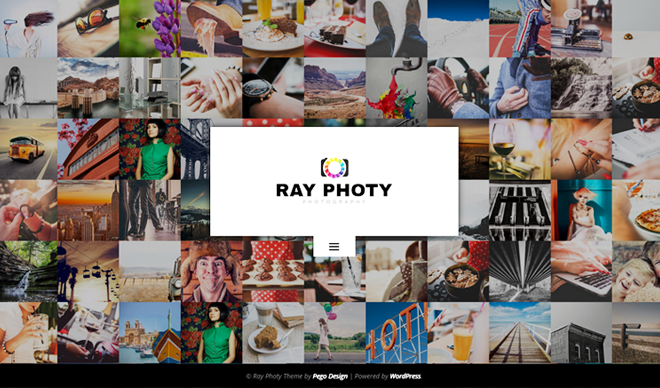 RayPhoty WordPress Theme